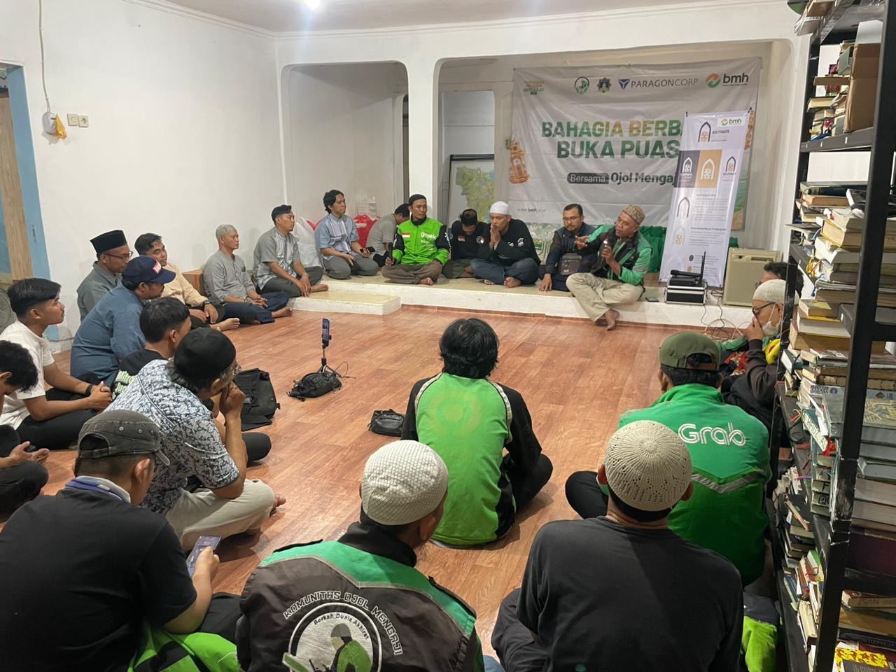 Komunitas Ojol Mengaji Susun Arah Gerakan, Wujudkan Cita-cita Bangun Masjid